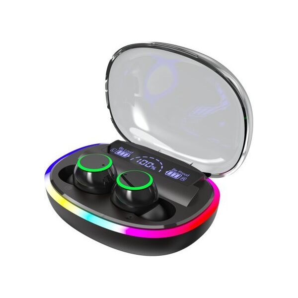 2GO Ring Zestaw słuchawkowy True Wireless Stereo (TWS) Douszny Połączenia/muzyka Bluetooth Czarny