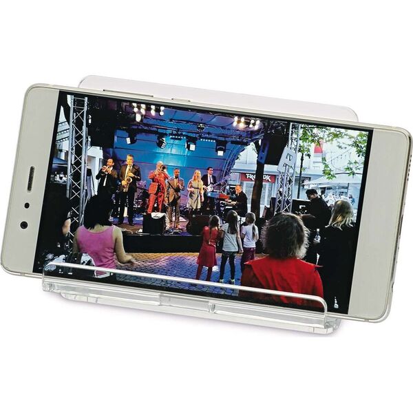 MAUL 1957505 uchwyt Telefon komórkowy/Smartfon Przezroczysty