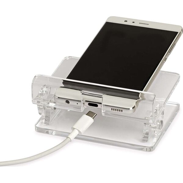 MAUL 1957505 uchwyt Telefon komórkowy/Smartfon Przezroczysty