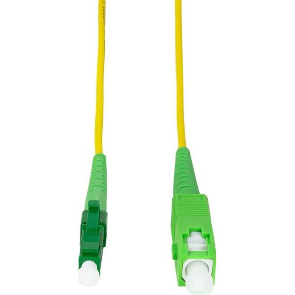 LogiLink FPSLS20 kabel InfiniBand / światłowodowy 20 m SC LC Żółty