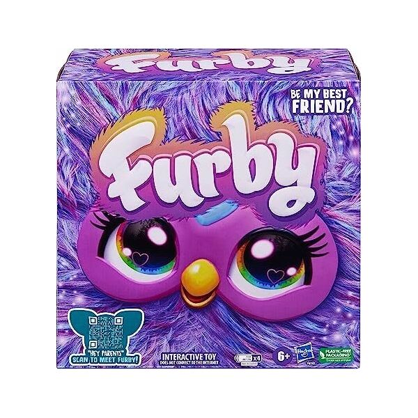 Furby Interactive Plush Toy Purple (EN)