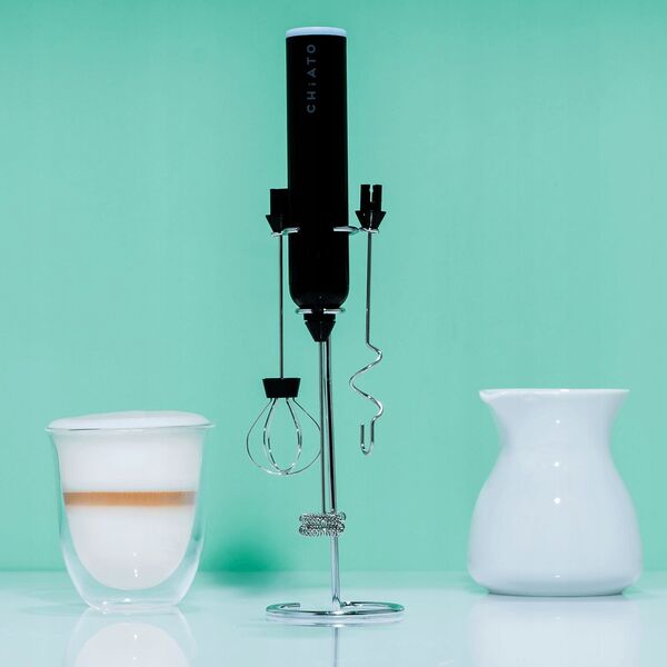CHiATO LattePLAY Milk Frother - Black