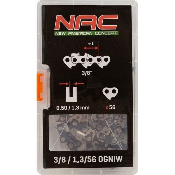 NAC CUTTING CHAIN   16" 56/3/8"/1.3 CE20-NS-H, CE20-40-NS-H