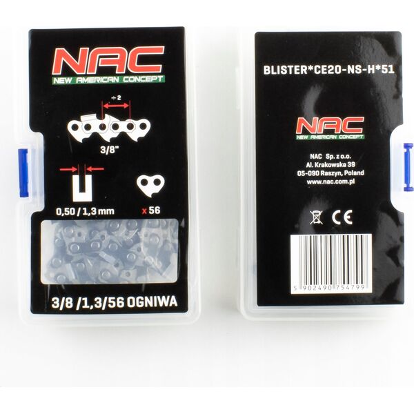 NAC CUTTING CHAIN   16" 56/3/8"/1.3 CE20-NS-H, CE20-40-NS-H