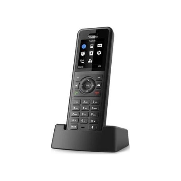 Telefon Yealink Yealink W57R telefon VoIP Czarny 2 linii TFT