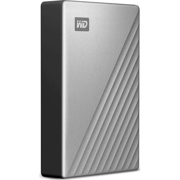 Εξωτερική μονάδα HDD WD WD My Passport Ultra για Mac WDBGKC0060BSL - Festplatte - verschlusselt - 6 TB - εξωτερικό (tragbar) - USB 3.2 Gen 1 (USB-C Steckverbinder) - 256-Bit-AES - Silber 13782352 718037904238