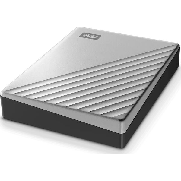Εξωτερική μονάδα HDD WD WD My Passport Ultra για Mac WDBGKC0060BSL - Festplatte - verschlusselt - 6 TB - εξωτερικό (tragbar) - USB 3.2 Gen 1 (USB-C Steckverbinder) - 256-Bit-AES - Silber 13782352 718037904238