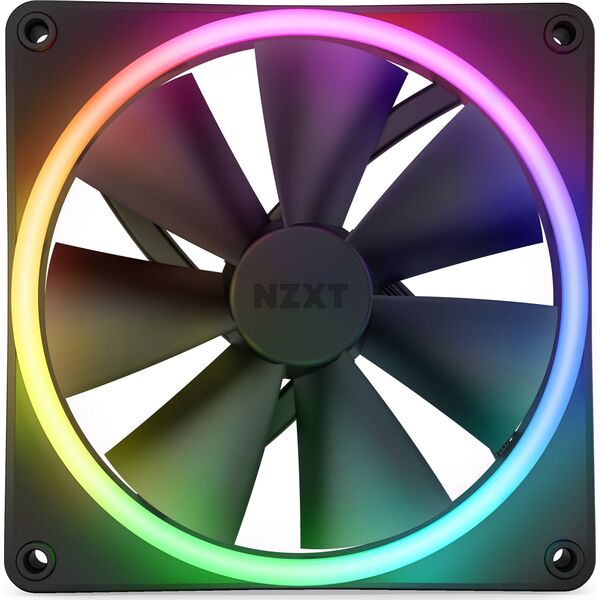 Nzxt NZXT F-Serie F120 RGB DUO L�fter Single Black RF-D12SF-B1 λιανική 13797748 5056547200859