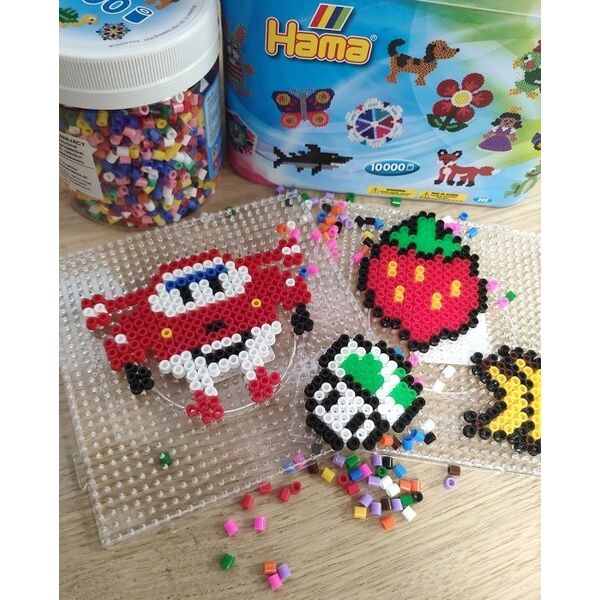 Revell Hama midi perler 3000stk lyseblå 13798405 28178201098