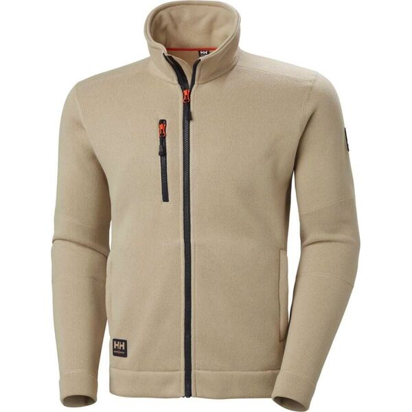 Helly Hansen Sweater HELLY HANSEN Kensington Knit Fleece, beige 2XL
