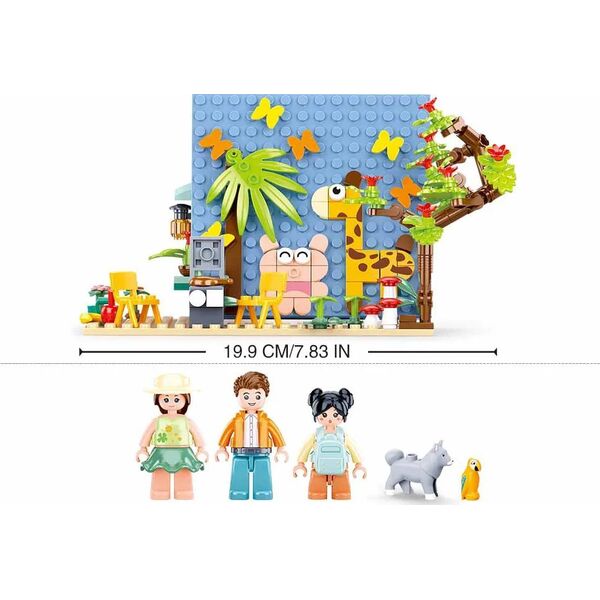 Sluban TOY CONSTRUCTOR CAMP 341PCS M38-B1088 14218345 6938242959586