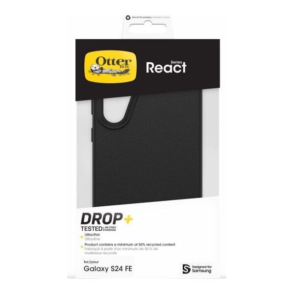 OtterBox OtterBox React Samsung Galaxy S24 FE - μαύρο 14238617 840304780051