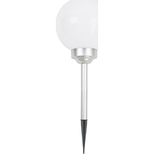 Saska Garden Ogrodowa Lampa Solarna Kula Mleczna śr. 20cm 4 LED