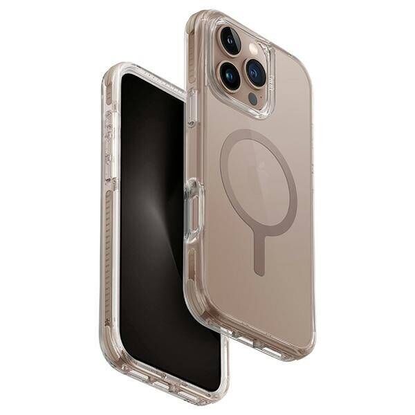 Case IPHONE 16 PRO UNIQ Combat Magclick Charging Taupe gold 8886463689714