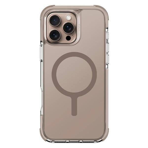 Case IPHONE 16 PRO UNIQ Combat Magclick Charging Taupe gold 8886463689714