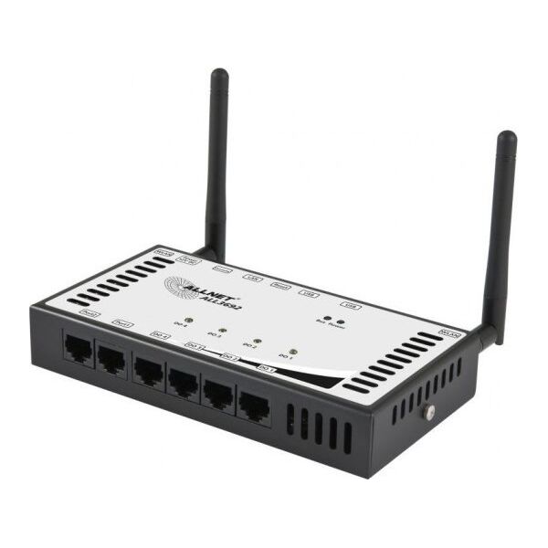 Allnet ALLNET MSR Powermeter Zentrale ALL3692 incl. 4 D0 & 2 S0 (opt.) & Induktion & 2 Sensor Ports for IP Gebäude Automation 13691914 4038816001474