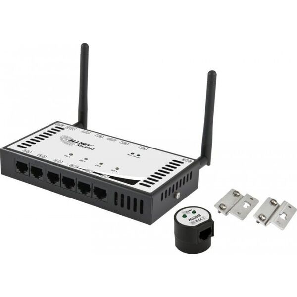 Allnet ALLNET MSR Powermeter Zentrale ALL3692 incl. 4 D0 & 2 S0 (opt.) & Induktion & 2 Sensor Ports for IP Gebäude Automation 13691914 4038816001474