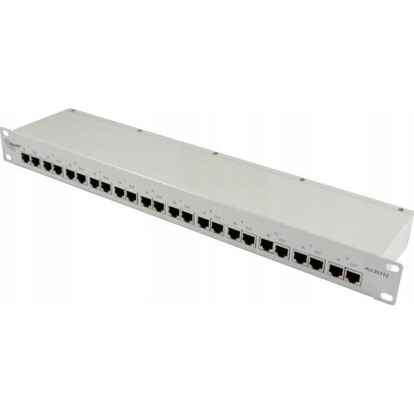 Allnet Z ALLNET TP Cat 6 Überspannungs / Blitzschutz 12Port ALL95112 auch ALL-IP 13692028 4038816017499