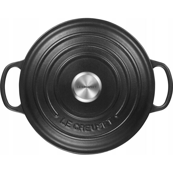 le creuset Le Creuset Signature Roaster στρογγυλό 20cm μαύρο Schwarz (21177200000430) 13695731 24147263968