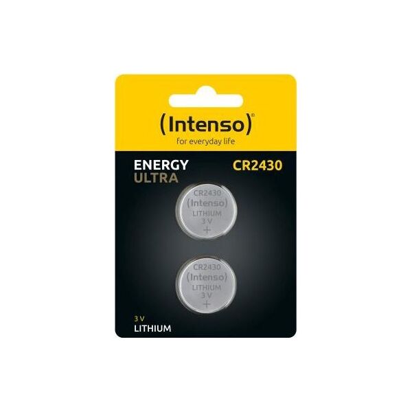 Intenso Intenso Lithium Knopfzellen Energy Ultra CR 2430 2er Blister 13781881 4034303028016