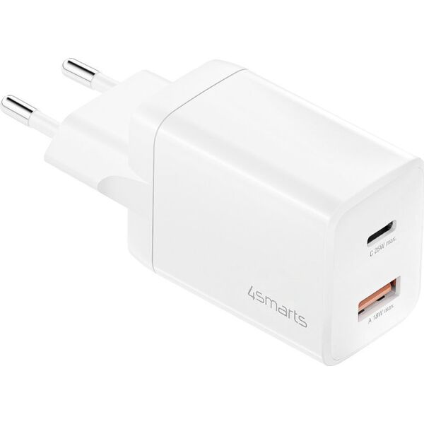 Φορτιστής 4smarts 4smarts Ladegerät PDPlug Duos 25W 1xC, 1xA, λευκός 13781957 4252011905140
