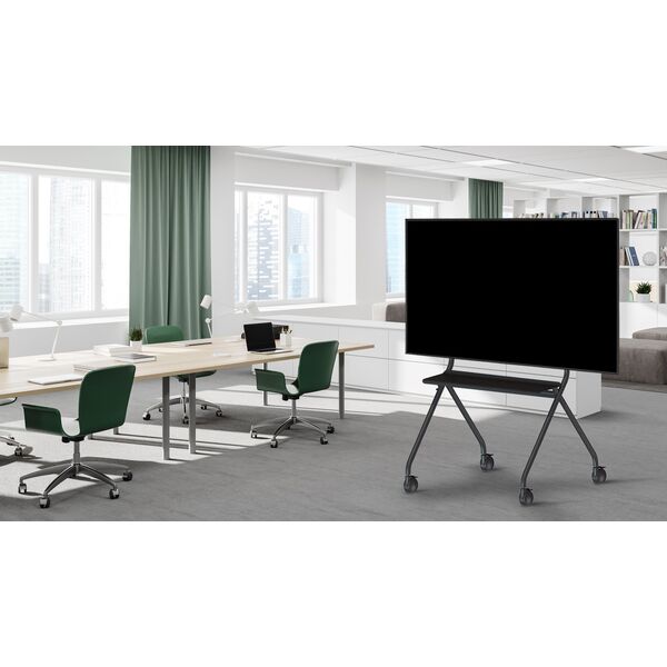 Vision VISION Display Staffelei Trolley - LEBENSLANGE GARANTIE - Wagen passt fur Displays von 55-100" with VESA-Grossen bis zu 900 x 600 - mach jede Teams- oder Zoom-Einrichtung mobil - 240 x 250 x 250 mm 13809051 8623450000000