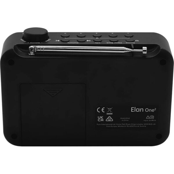 Radio Pure Pure Elan One2 μαύρο 13848204 759454000000