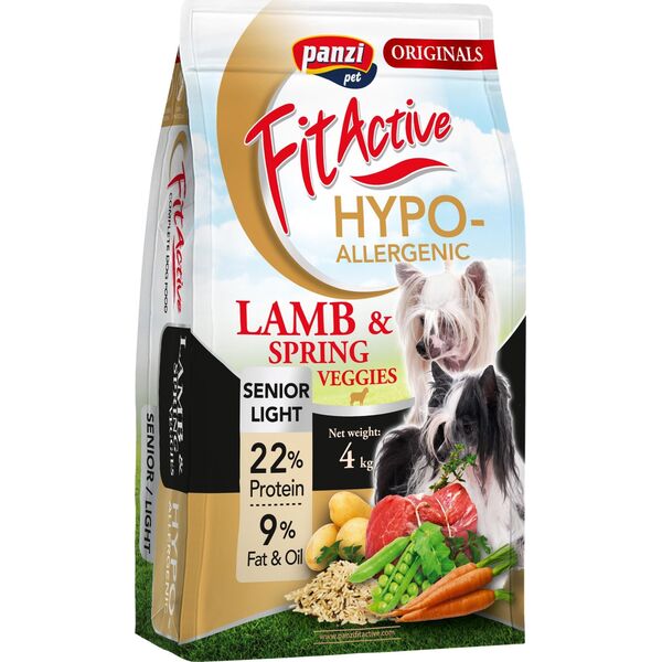 Προμήθεια ΞΗΡΗΣ ΤΡΟΦΗΣ FITACTIVE 4KG SENIOR HYPOALLERG 14141545 5998274315218
