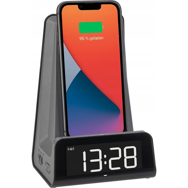 TFA TFA 60.2033.10 ICON Φόρτιση Ξυπνητήρι με φορτιστή 13671548 4009816038654