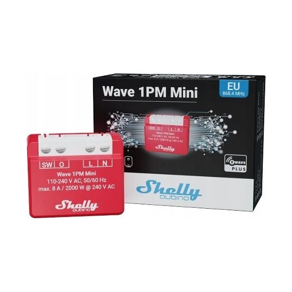 Shelly Shelly Relais "Wave 1PM Mini" Z-Wave 13691606 3800235269145