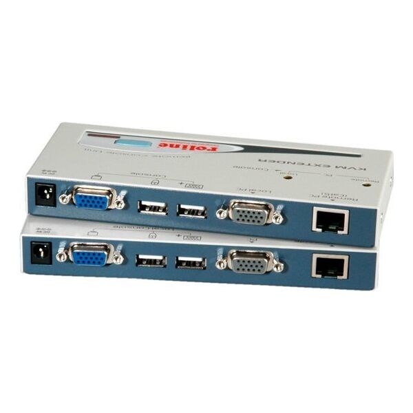 Καλώδιο επέκτασης Roline ROLINE Smart KVM μέσω RJ45, VGA, USB 13789563 7611990180028