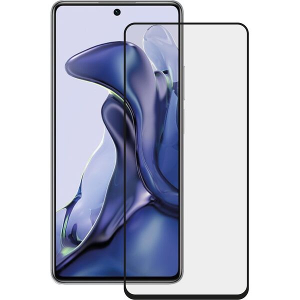Vivanco Vivanco Full, Clear προστατευτικό οθόνης, Xiaomi, 11T, 11T Pro, Ανθεκτικό στη βρωμιά, Ανθεκτικό στις κρούσεις, Ανθεκτικό στις γρατσουνιές, Αθραυστικό, Μαύρο, Διαφανές, 1 τεμ. 13801581 4008930000000