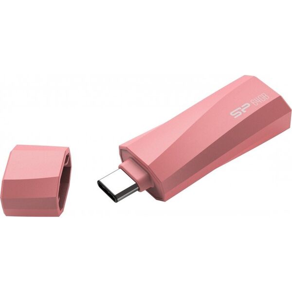 Μονάδα flash Pendrive Silicon Power Silicon Power 64GB Mobile C07, ροζ 13927192 4713436147725