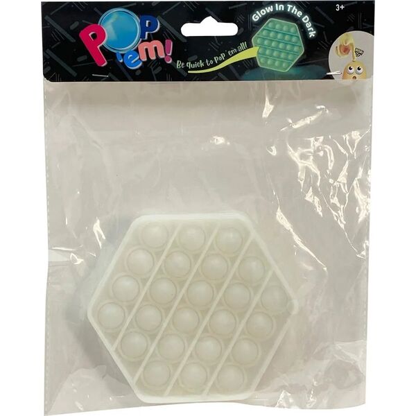Liniex Pop It - Fidget - Glow In The Dark - 1 τεμ. - Assorteret 13939257 5713396501048