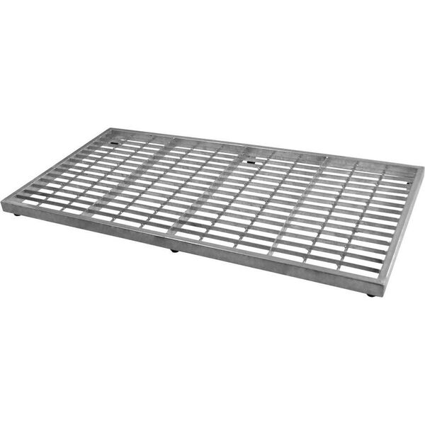 Home It Home>it® firkantet trinrist med 6 στιλέσκο 40x80 cm γαλβανιζέ 13939423 5708614190180