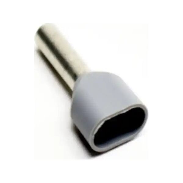 Wago Συρμάτινο μανίκι Wago 216-546 διπλό 4mm2 γκρι 13930973 4050821849216