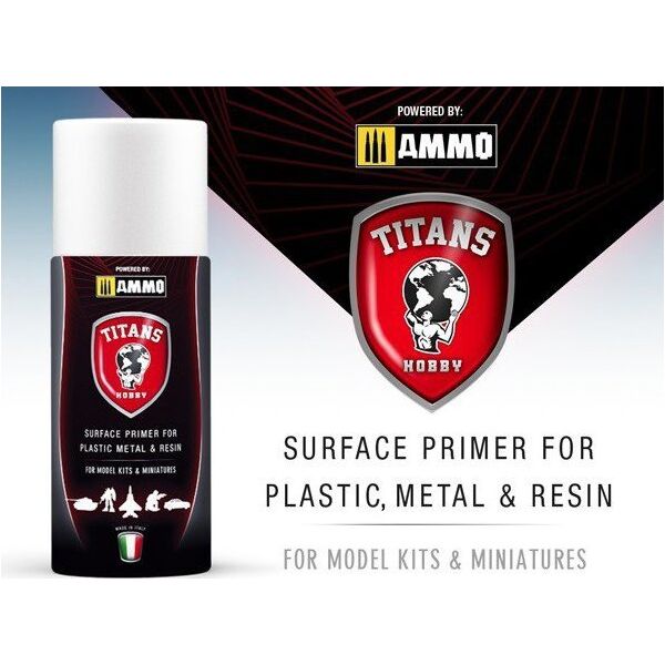 Vallejo Ammo: Titans Matt Primer - Royal Red 13959077 7426842918892