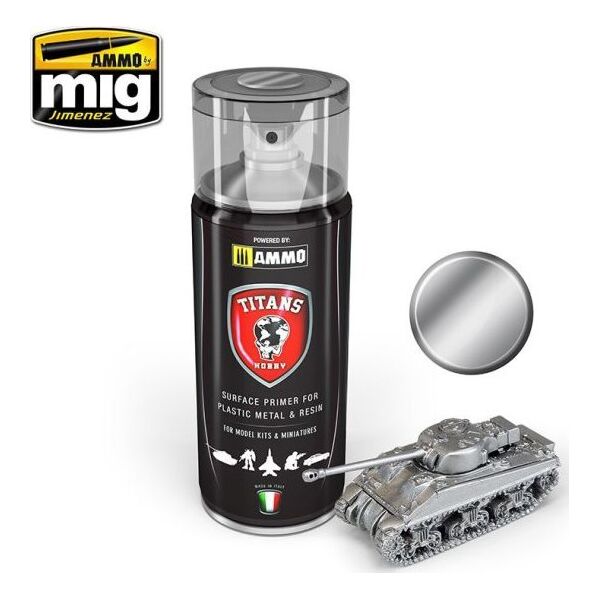 Vallejo Ammo: Titans Primer - Bare Metal 13959090 7426842918939