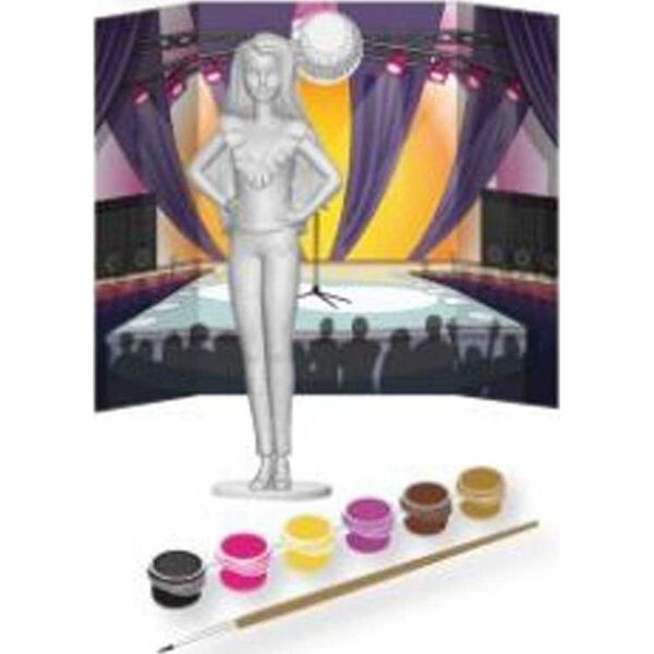 ATE *****Γύψος ειδώλιο Barbie + χρώματα 2wz 99-0161 63244 14413099 5015934863244