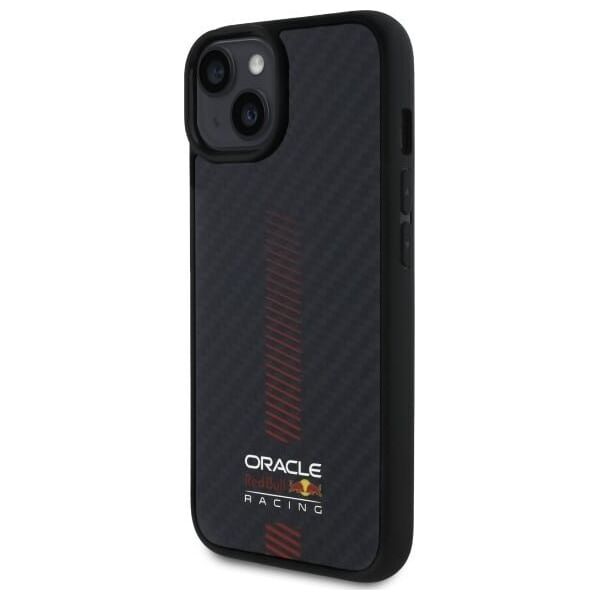 Red Bull RBHMP14S24CFGSMK iPhone 14 6.1" hardcase black/black Carbon Fiber Power Bar MagSafe