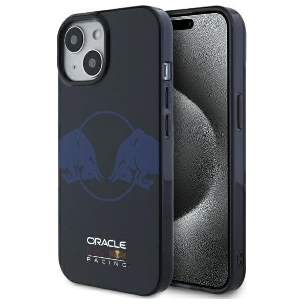 Red Bull RBHMP15S24HIDBV iPhone 15 6.1" hardcase navy blue/navy IML Two Bulls MagSafe
