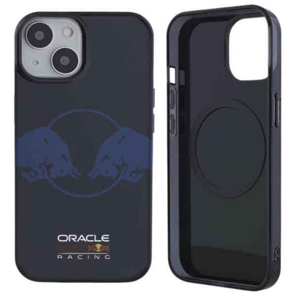 Red Bull RBHMP15S24HIDBV iPhone 15 6.1" hardcase navy blue/navy IML Two Bulls MagSafe