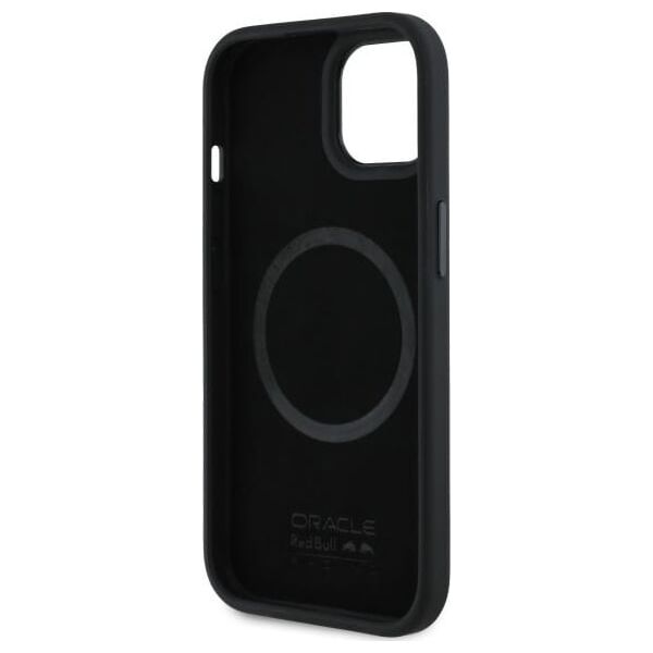 Red Bull RBHMP15S24PUILVR iPhone 15 6.1" hardcase navy blue/navy Leather Red Ring MagSafe