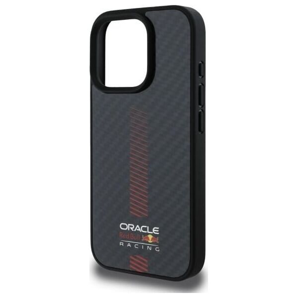 Red Bull RBHMP16L24CFGSMK iPhone 16 Pro 6.3" hardcase black/black Carbon Fiber Power Bar MagSafe