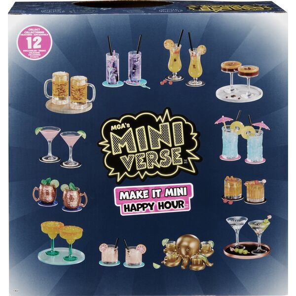 MGA Entertainment MGA's Miniverse Make It Mini Happy Hour Mini Collectibles (Assorted Items)