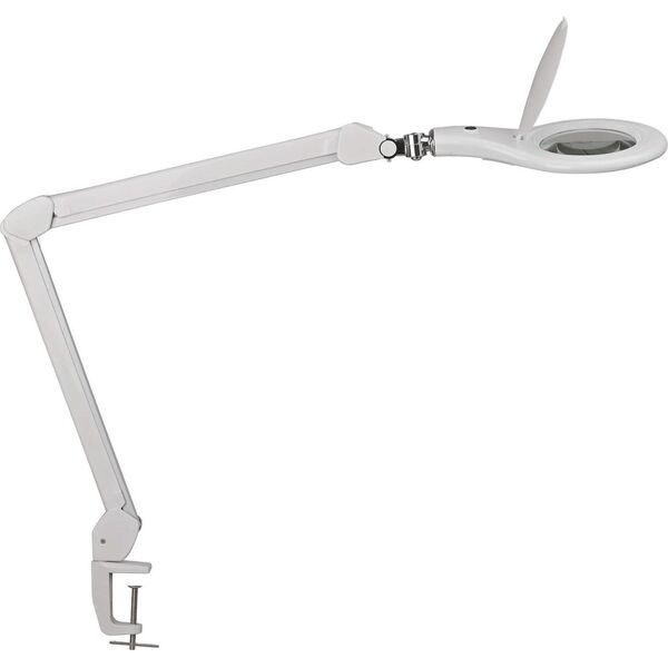 Maul MAUL LED φωτιστικό γραφείου Lupenleuchte Makro mit Klemmfuß weiß 13672895 4002390076289