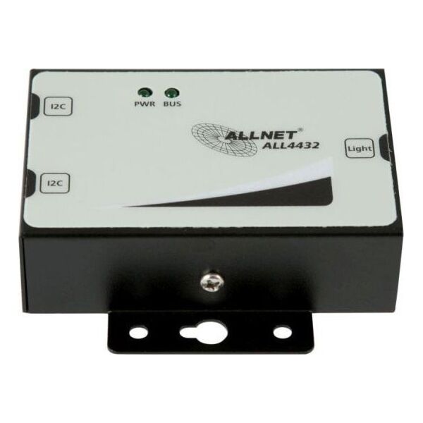 Σύστημα μετάδοσης σήματος AV Allnet Αισθητήρας ALLNET MSR ALL4432 / Helligkeitssensor analog im Metall Gehäuse schwarz 13691639 4038816006530