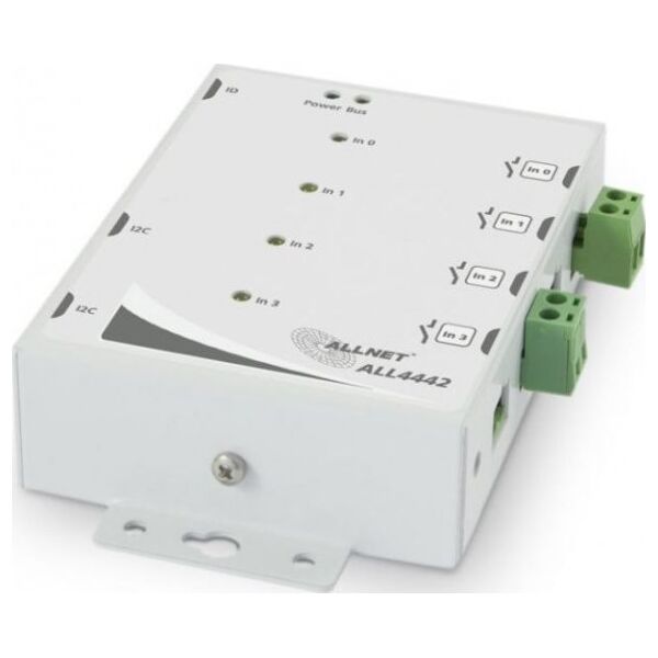 Σύστημα μετάδοσης σήματος AV Allnet ALLNET MSR IO ALL4442 / 4-fach Kontakteingang με Impulsverl. 13691645 4038816018991