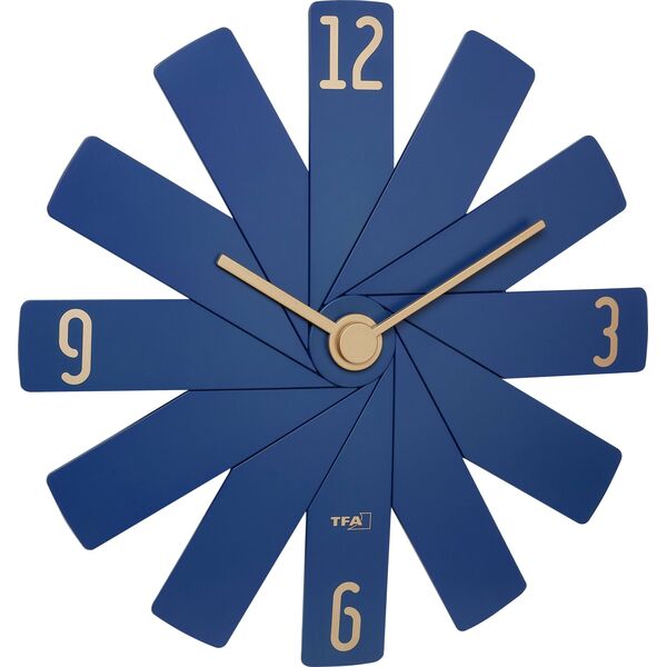 TFA TFA Ρολόι στο κουτί blau Wanduhr 13848167 4009820000000