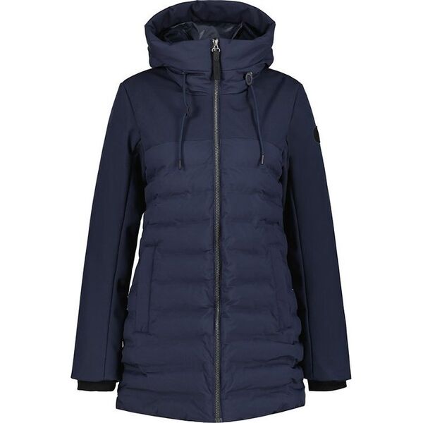 Icepeak Icepeak moteriška izoliuota ilga softshell striukė ALBEE, tamsiai mėlyna 13882087 6438549454055